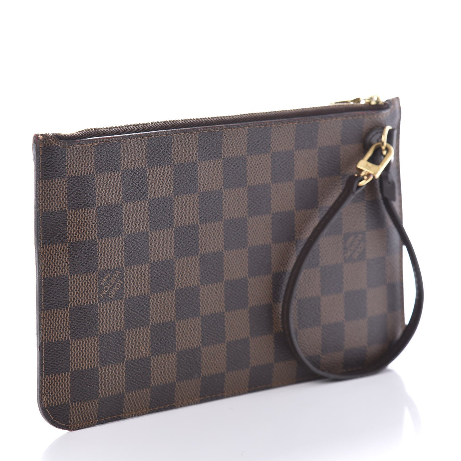 Louis Vuitton Damier Ebene Neverfull MM GM Pochette 3 of 10