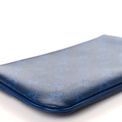 Louis Vuitton Taigarama Trio Messenger Small Pochette Cobalt 8 of 9