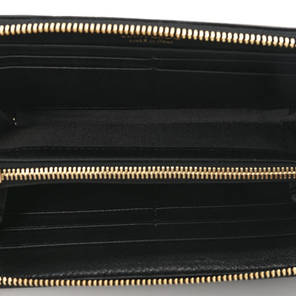 Jimmy Choo Nappa Quilted Pippa Zip Around Wallet Black 5 of 6