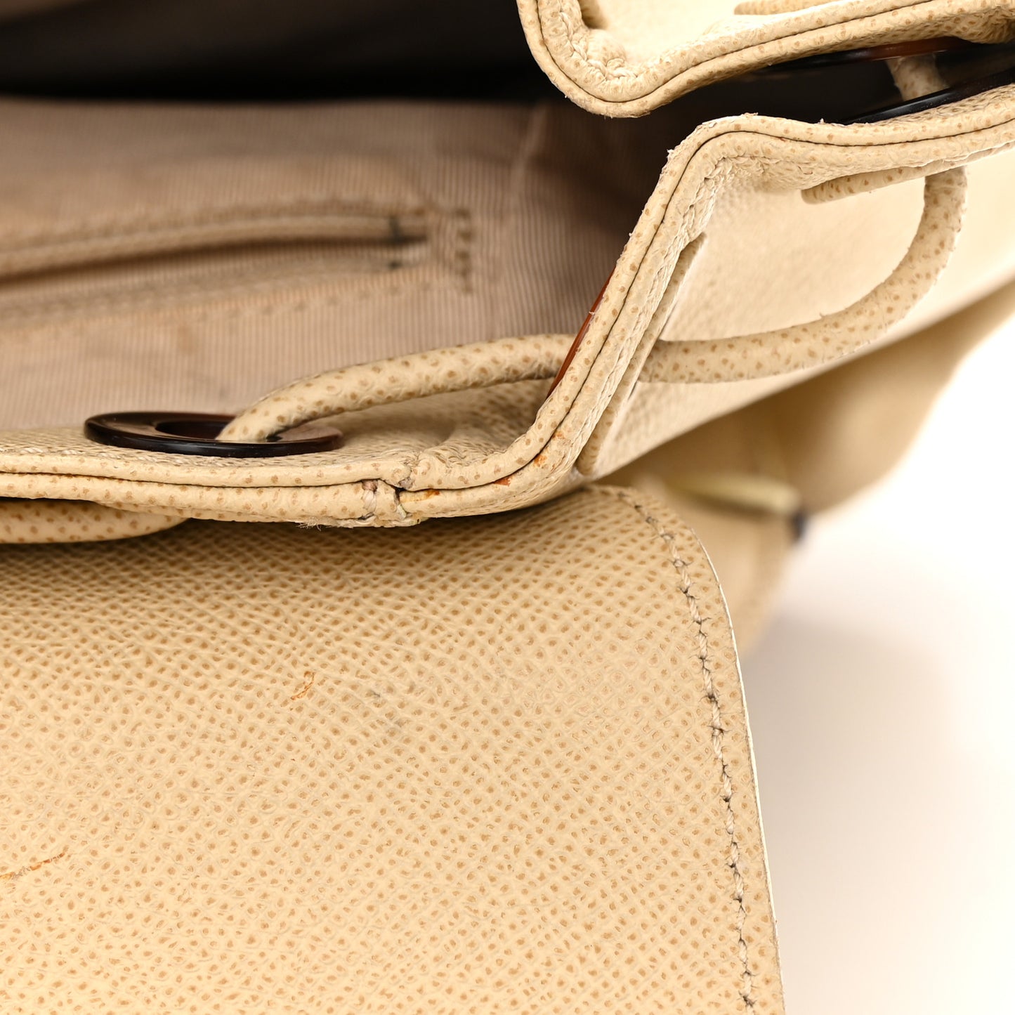 Caviar Tortoise CC Backpack Beige