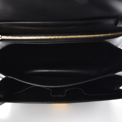 Celine Box Calfskin Medium Classic Box Flap Bag Black 5 of 8