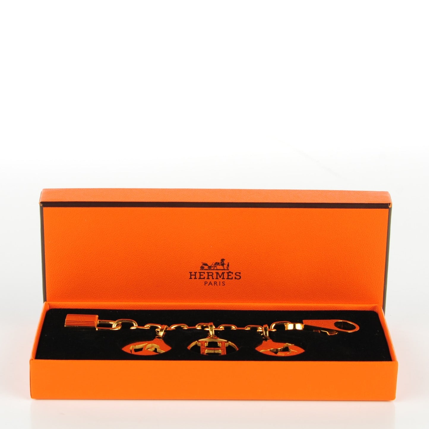 Breloque Bag Charm Gold