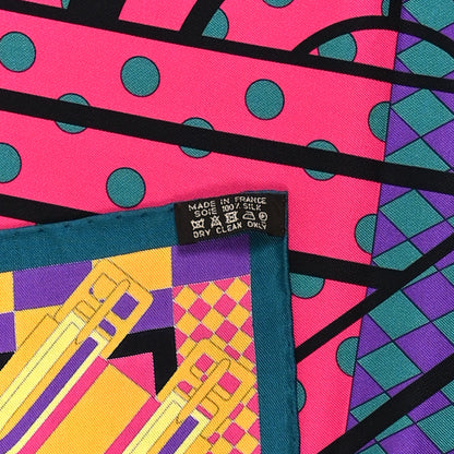 Hermes Silk Steeple Chase Scarf 90 2 of 3