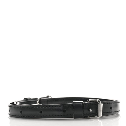 Louis Vuitton Calfskin 16mm Adjustable Shoulder Strap Black 2 of 3