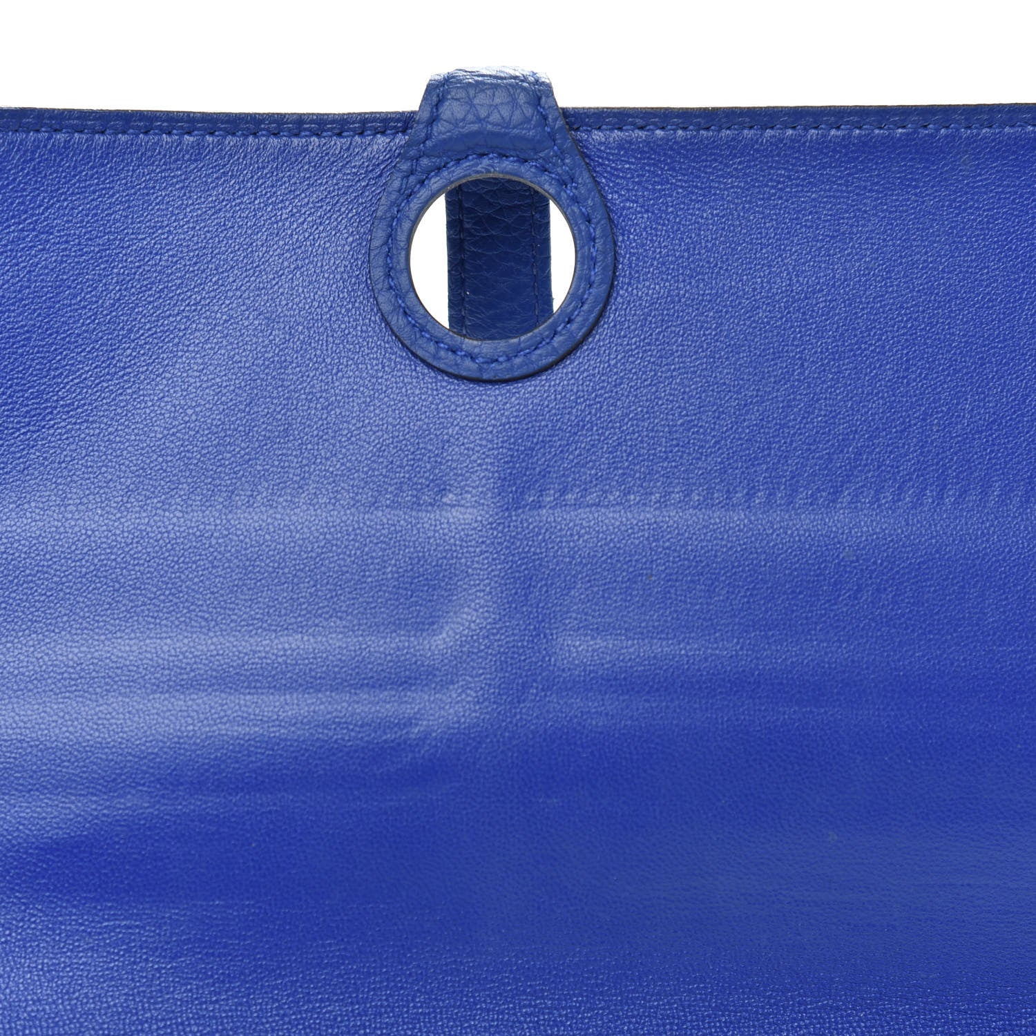 Hermes Togo Dogon Recto Verso Wallet Bleu Electrique 7 of 8