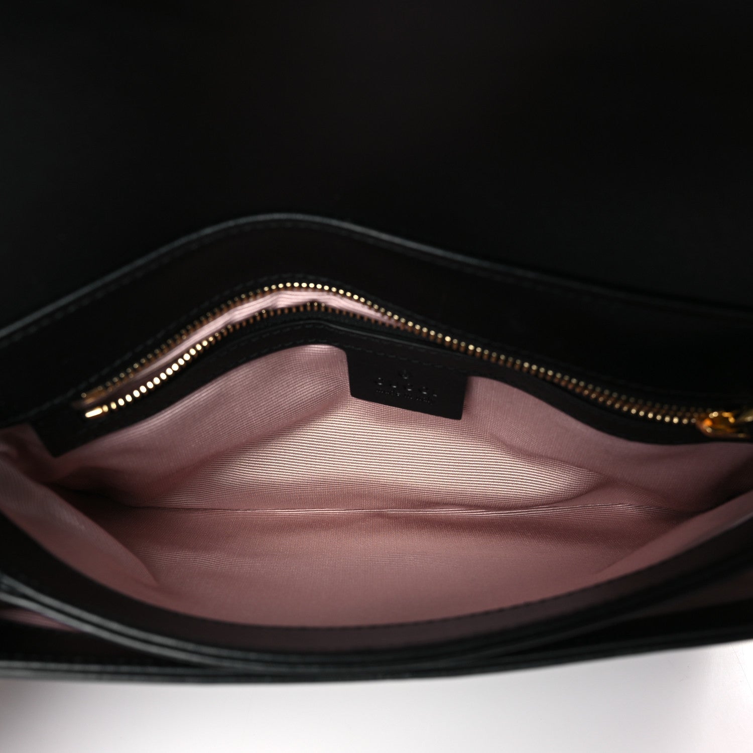 Gucci Vitello Palmellato Lux Small Arli Flap Shoulder Bag Black 5 of 9