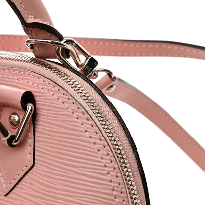 Louis Vuitton Epi Stripe Alma BB Rose Ballerine 11 of 13