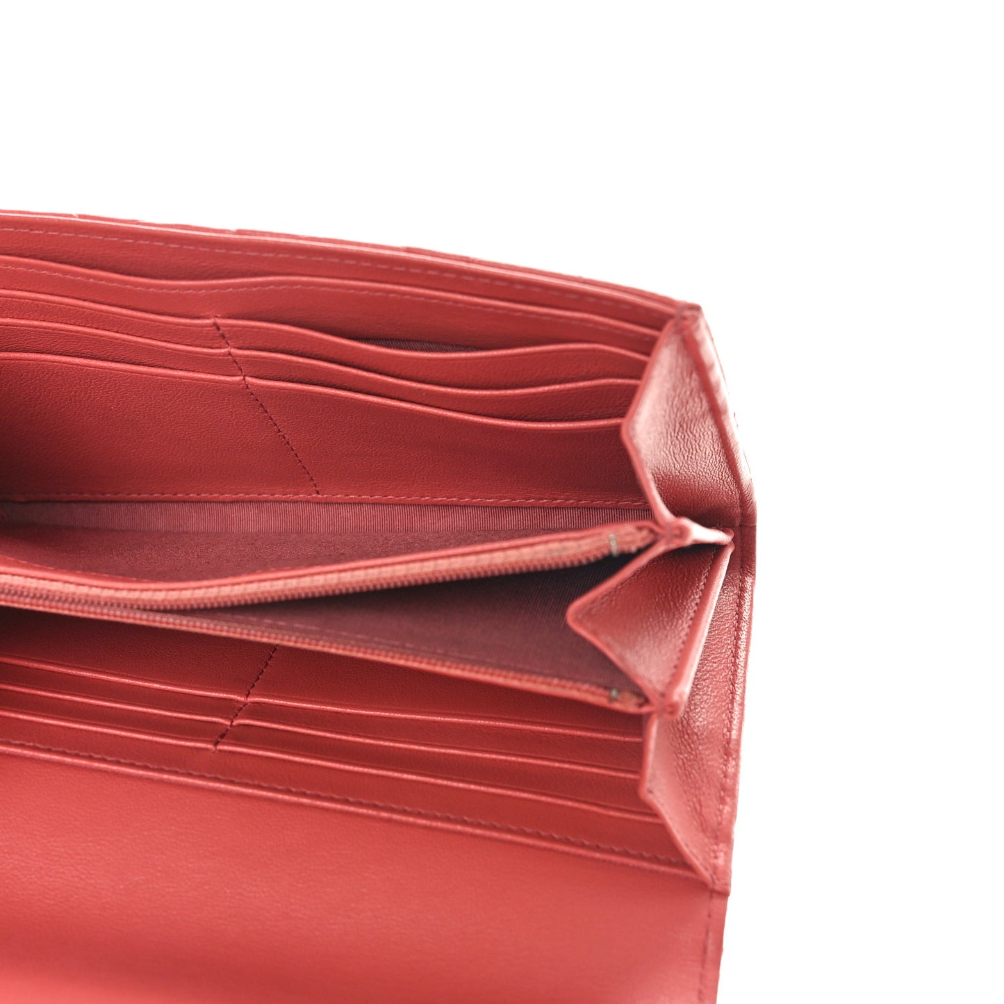 Lambskin Quilted Medium Chanel 19 Flap Wallet Pink