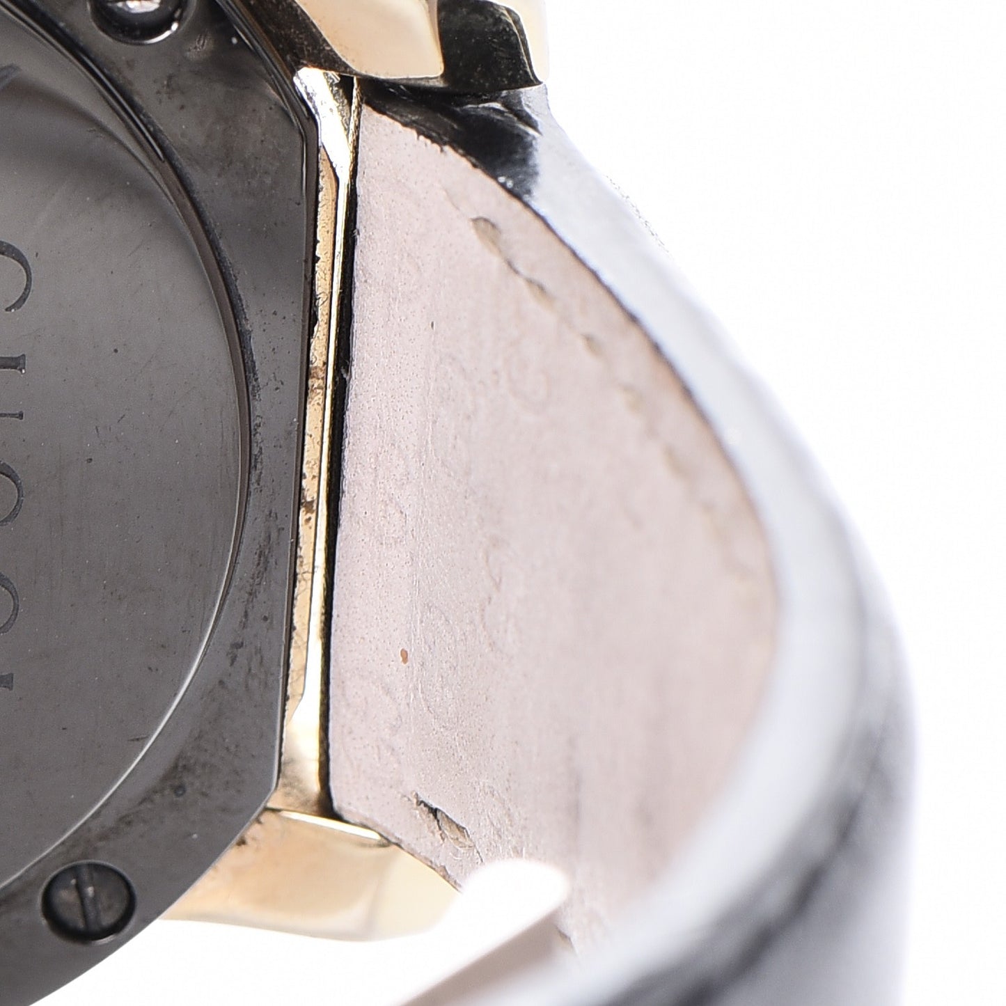 PVD Stainless Steel Calfskin 44mm G-Chrono Quartz Watch Black