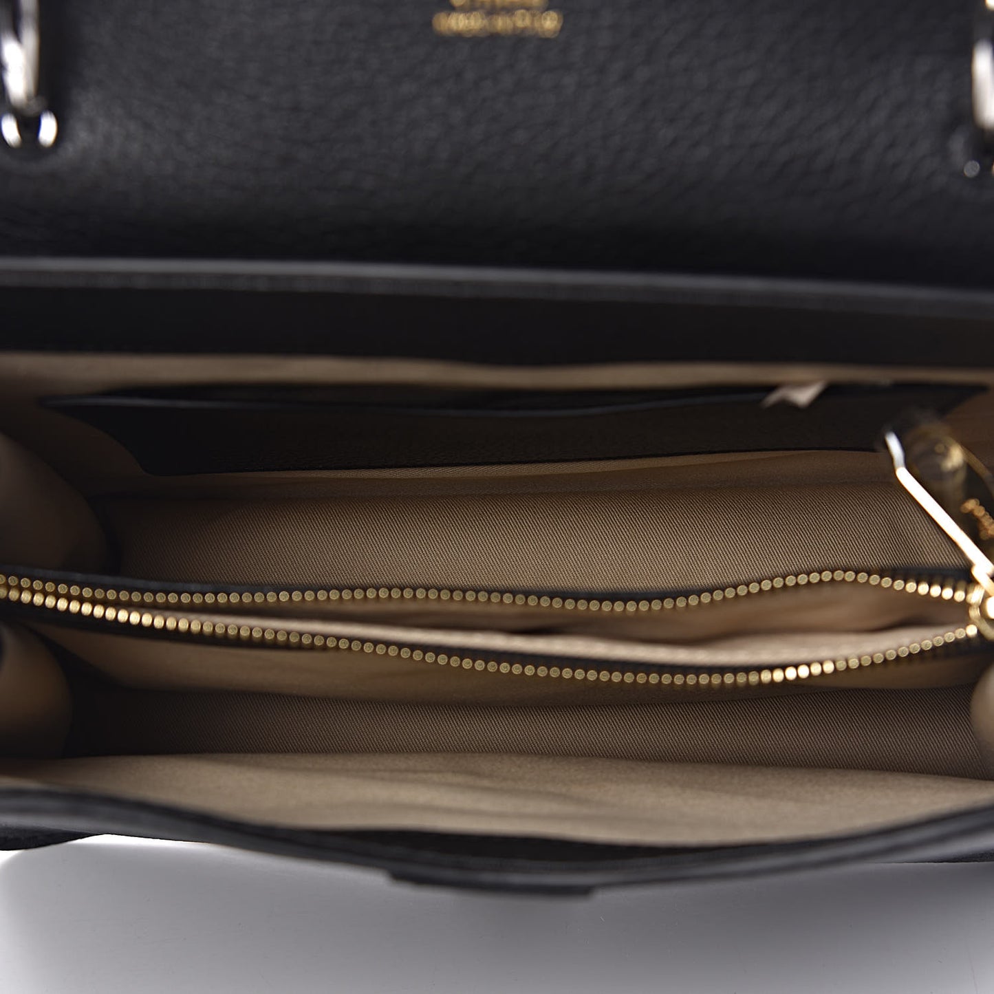 Grained Calfskin Medium Aby Day Shoulder Bag Black