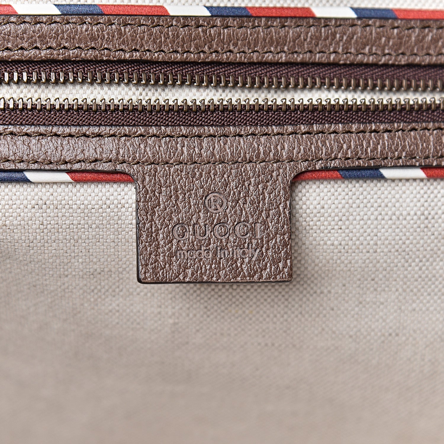 Gucci Soft GG Supreme Monogram Courrier Medium Crossbody Tote Beige New Acero 6 of 11