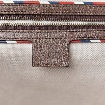 Gucci Soft GG Supreme Monogram Courrier Medium Crossbody Tote Beige New Acero 6 of 11