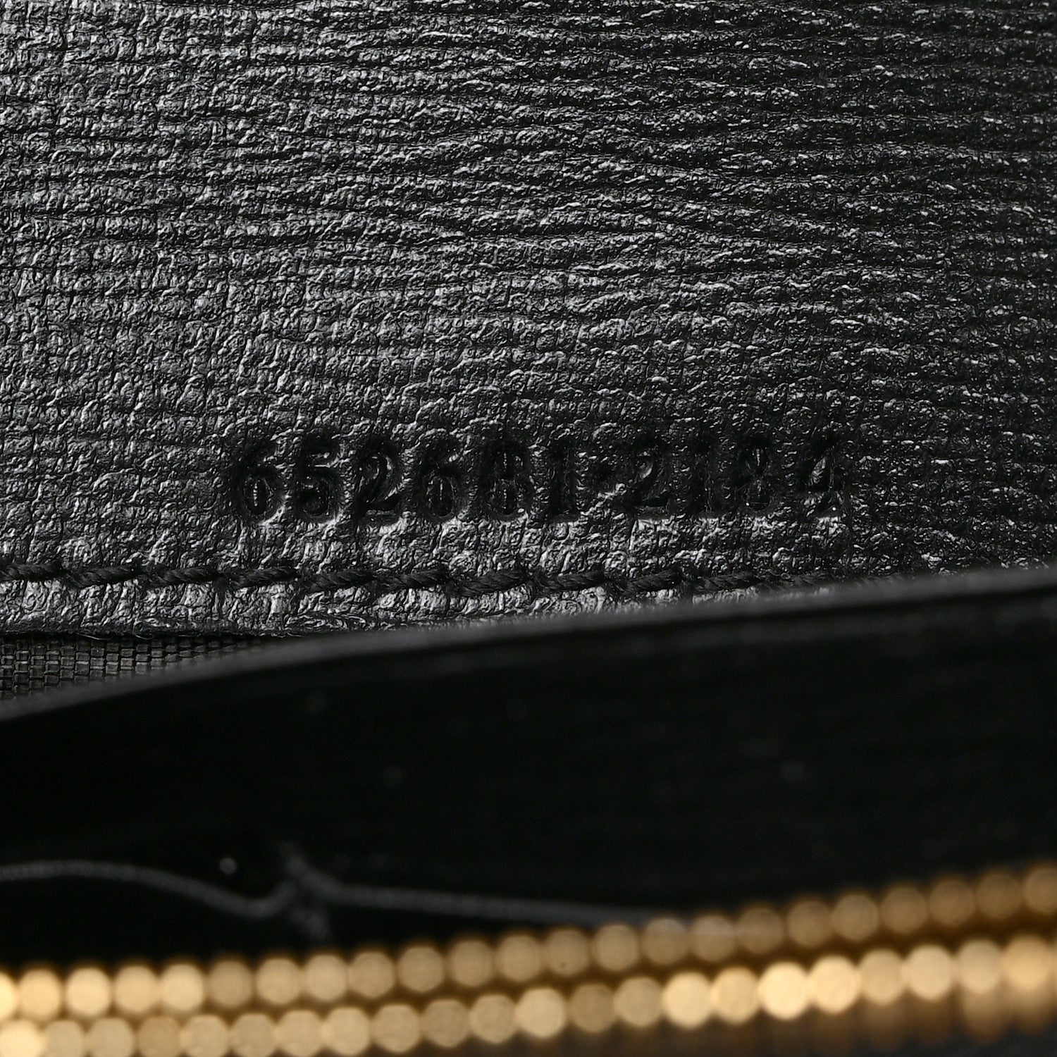 Gucci Azalea Calfskin GG Monogram Bi-Color Debossed Jackie 1961 Chain Wallet Mystic White Black 7 of 10