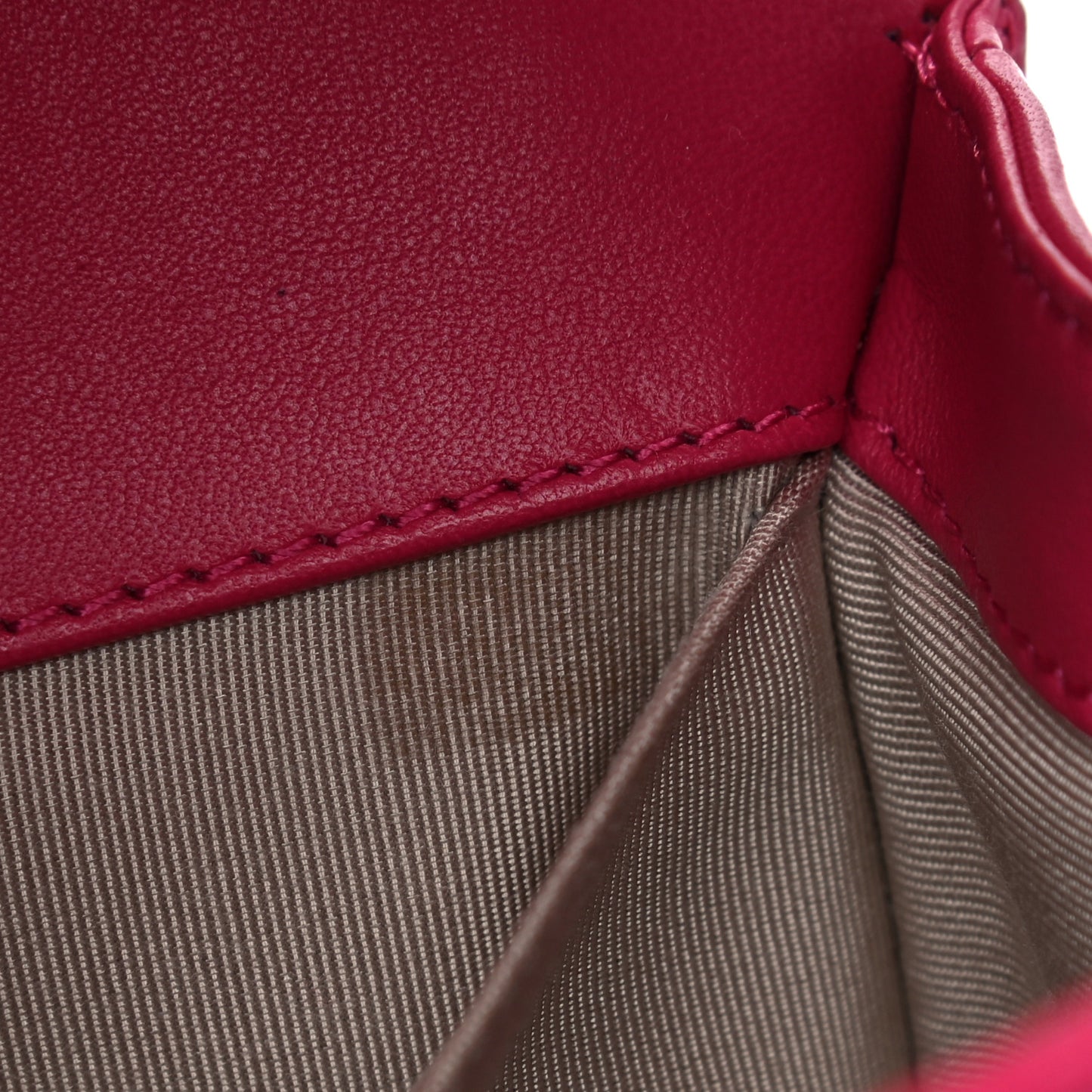Lambskin Quilted Medium Boy Flap Pink