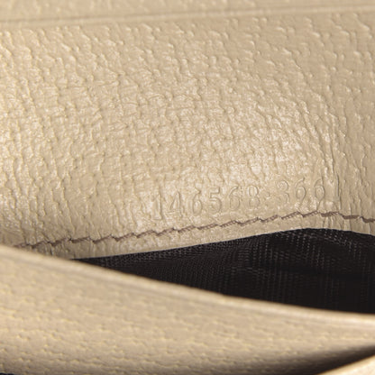 Gucci Monogram Zip Around French Flap Wallet Off White 7 of 7