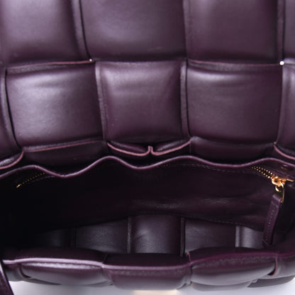 Bottega Veneta Nappa Maxi Intreccio Padded Cassette Crossbody Bag Plum 5 of 10