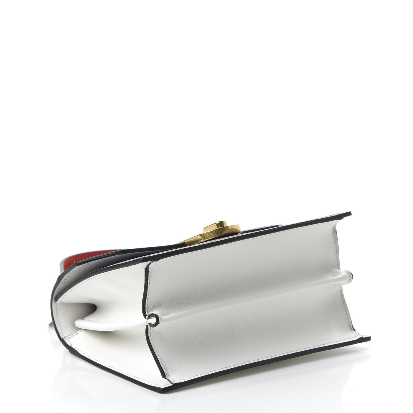 Glitter Calfskin Elisa Mini Shoulder Bag Multicolor Snow