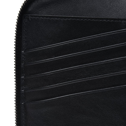 Proenza Schouler Metallic Crinkled Calfskin Zip Compact Wallet Silver 8 of 9