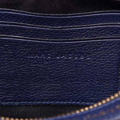 Marc Jacobs Supple Natural Grain Calfskin The Softshot 27 Bag Navy 5 of 12