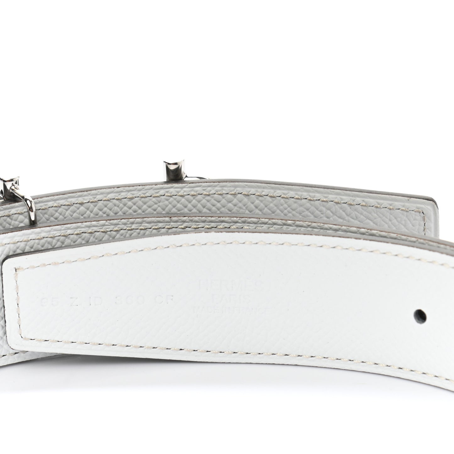 Epsom 32mm Royal Belt 95 Etain White