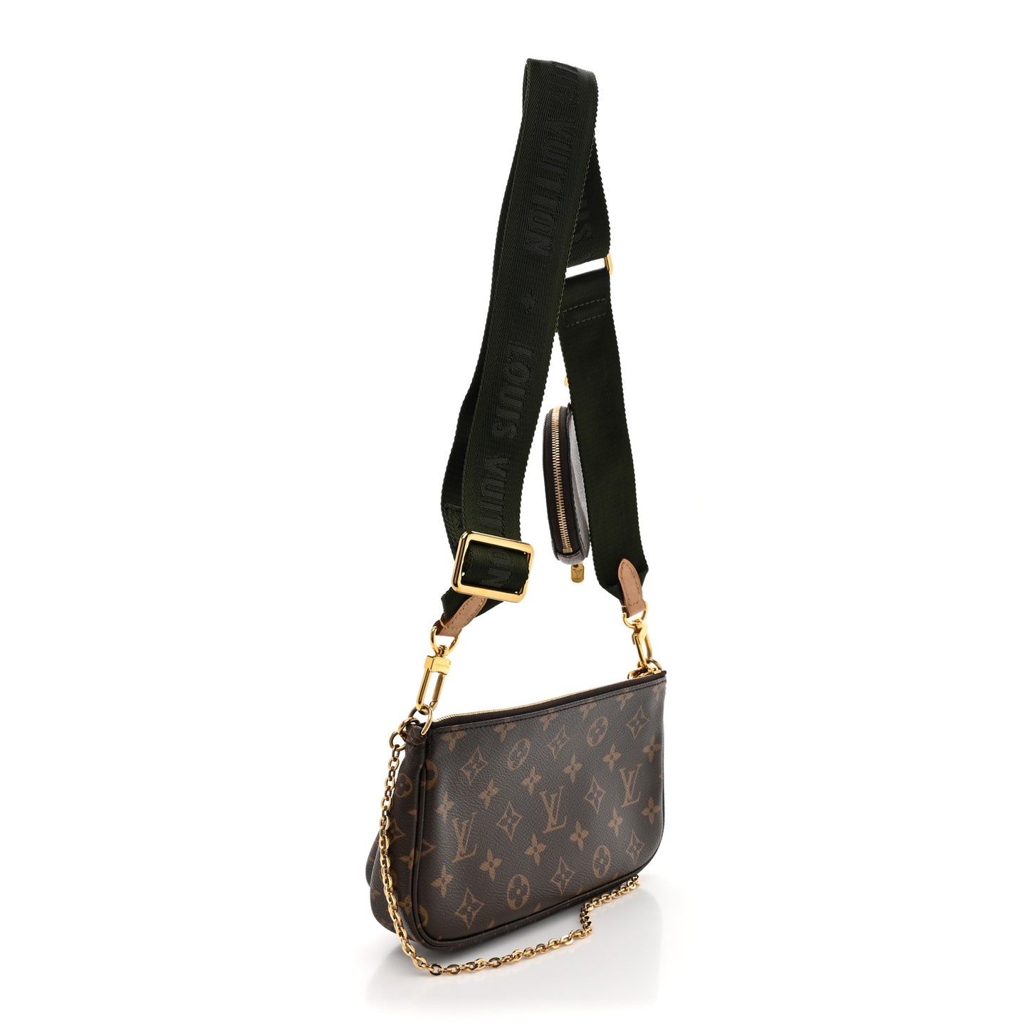 Monogram Multi Pochette Accessories Kaki