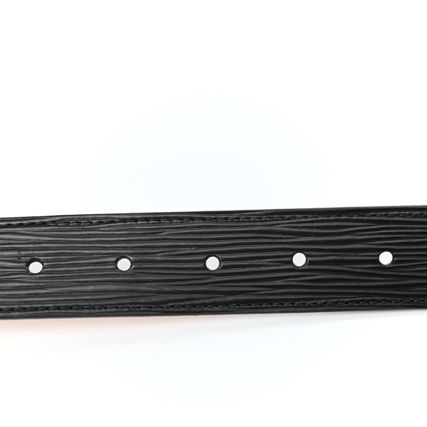 Louis Vuitton Epi 30mm LV Initiales Belt 85 34 Black 3 of 7