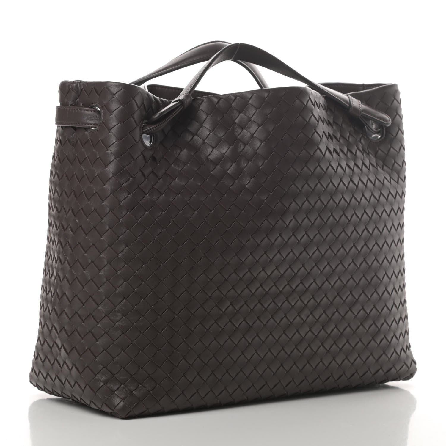 Bottega Veneta Nappa Intrecciato Tote Ebano 2 of 4
