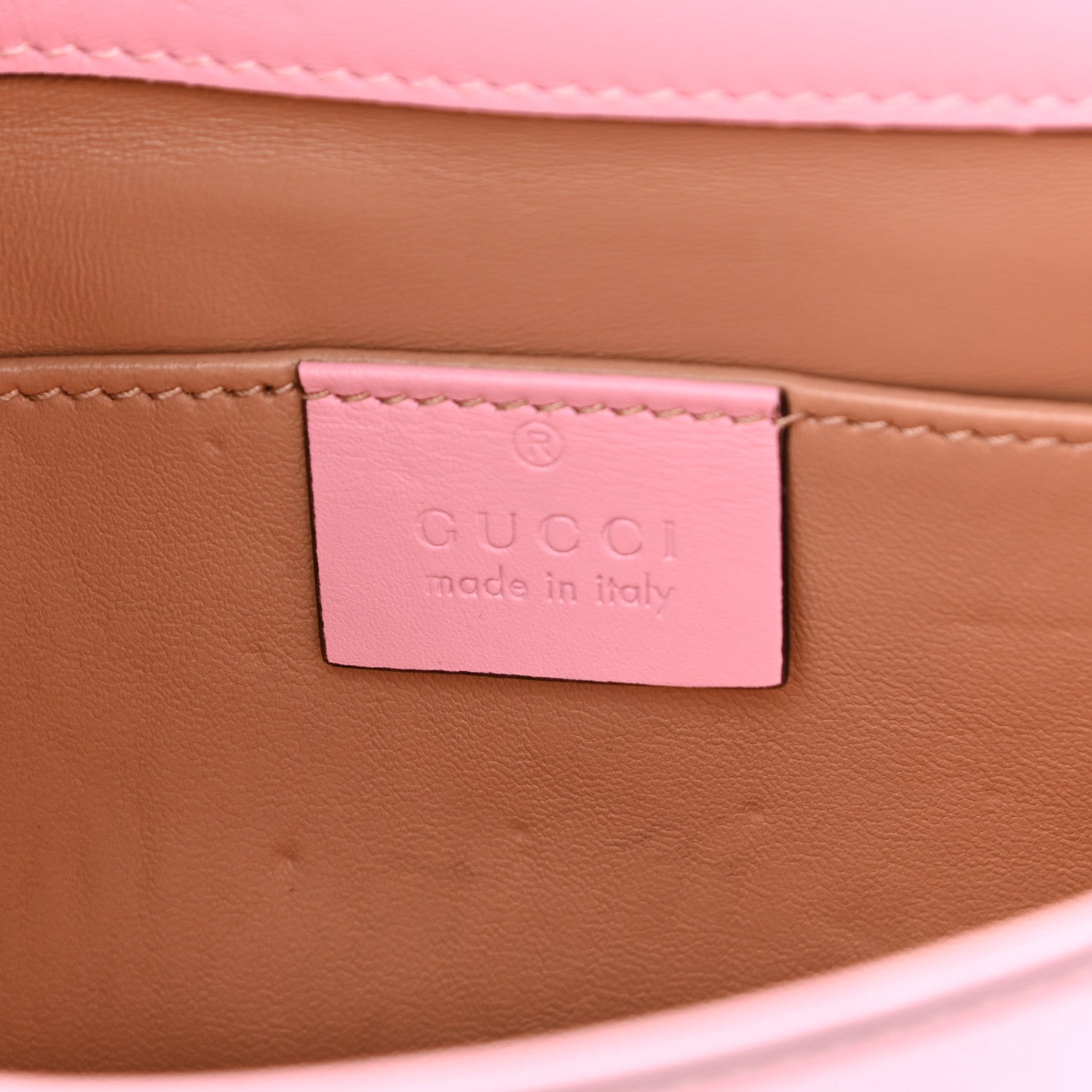 Gucci Nappa Pearl Studded Mini Queen Margaret Broadway Shoulder Bag Sugar Pink 6 of 12