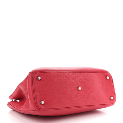 Christian Dior Calfskin Medium Diorissimo Tote Fuchsia 5 of 13