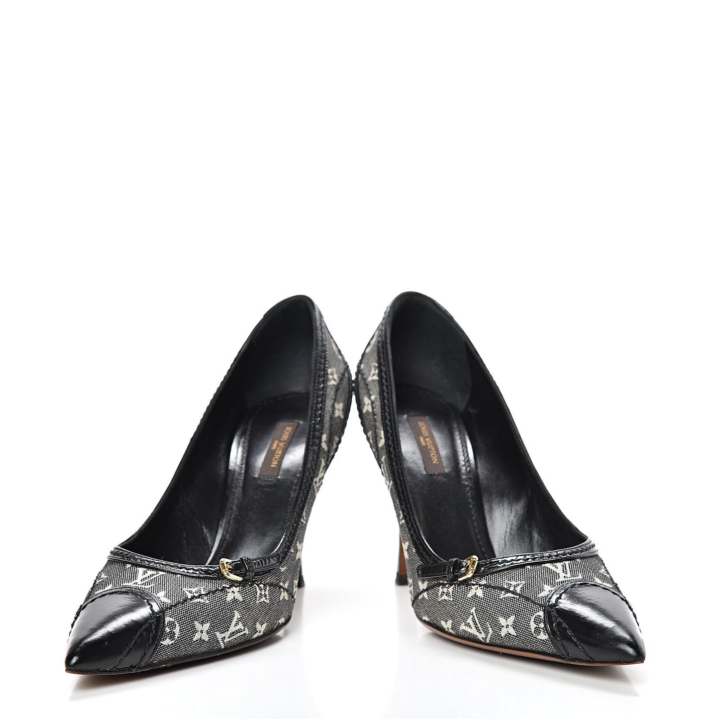Mini Monogram Luxembourg Pumps 38.5 Gris