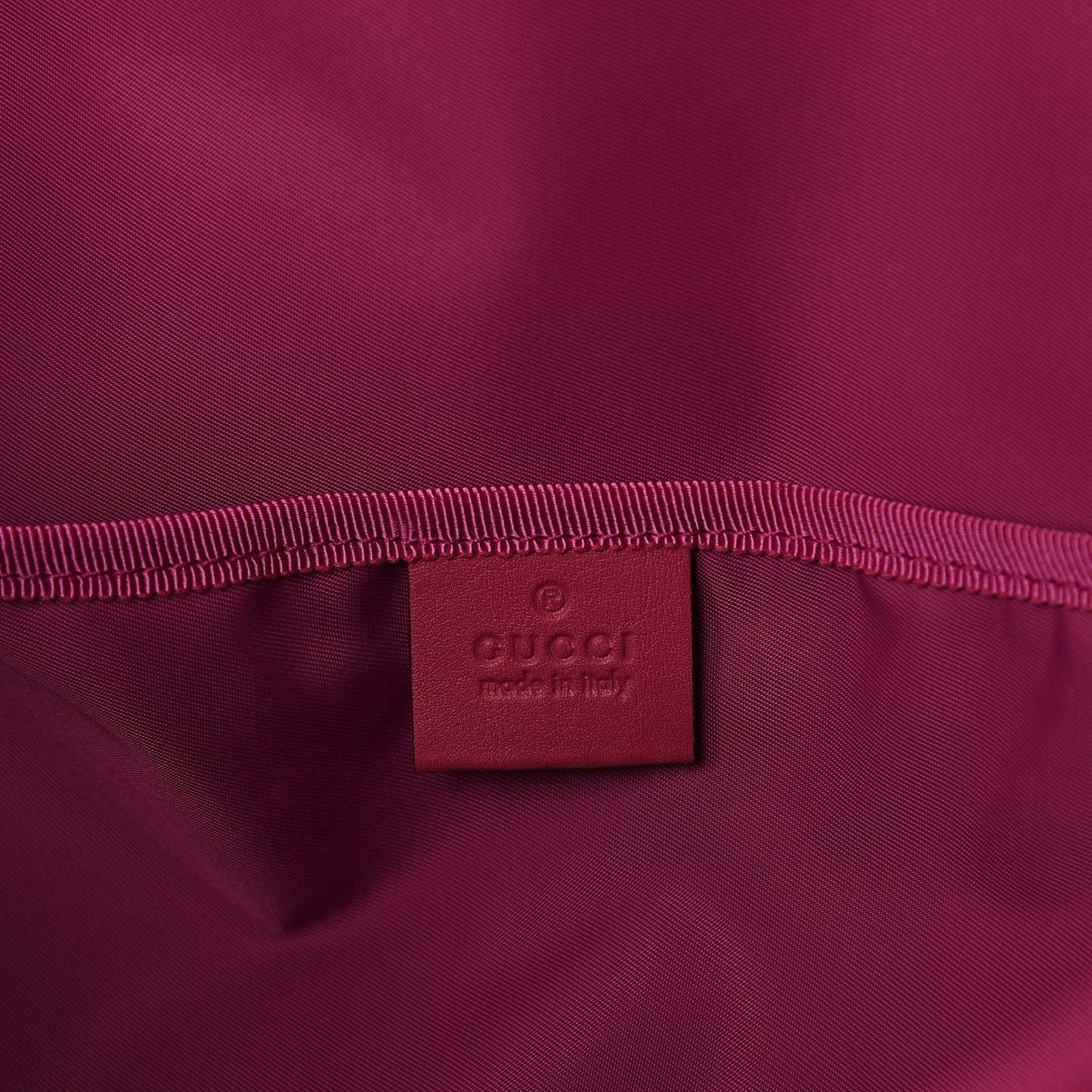 GG Supreme Monogram Rose Bud Diaper Bag Pink