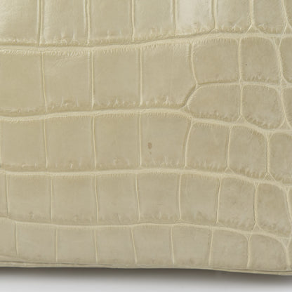 Hermes Matte Niloticus Crocodile Birkin 35 Beton 38 of 39