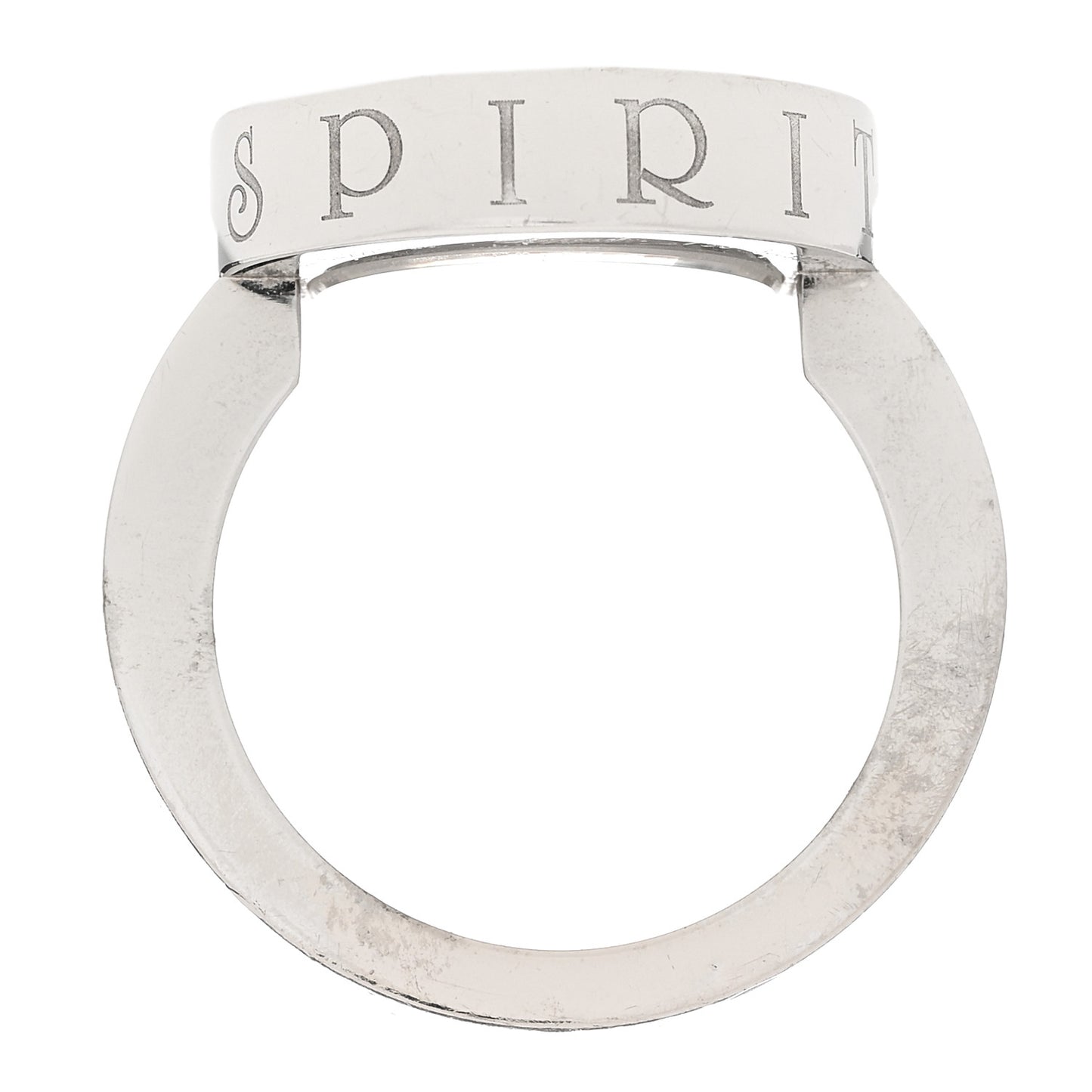 18K White Gold Diamond Happy Spirit Ring 53 6.5