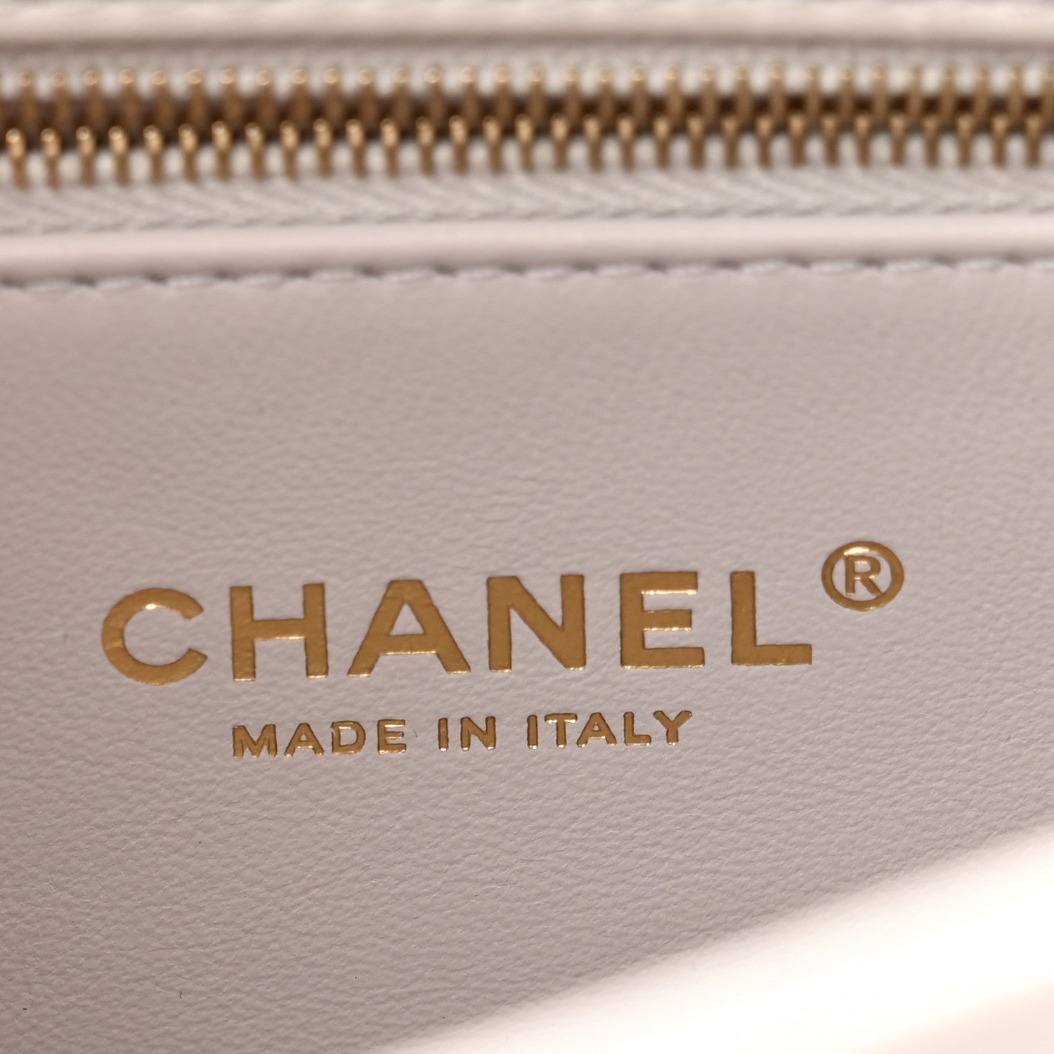 Chanel Lambskin Quilted Small Trendy CC Flap Dual Handle Bag Light Grey 7 of 12