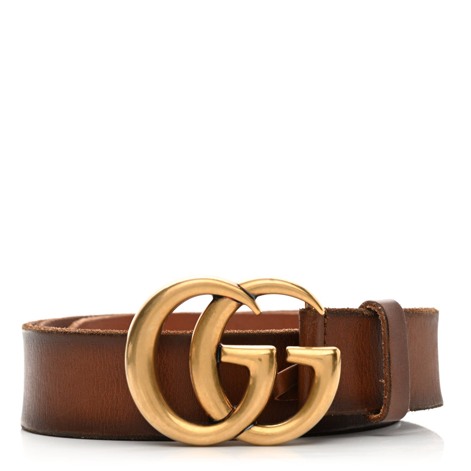 Gucci Faded Calfskin Double G 40mm Belt 105 42 Cuir 1 of 5