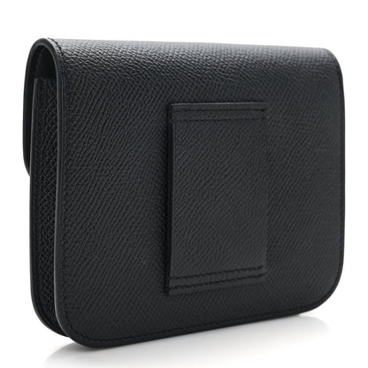 Hermes Epsom Constance Slim Wallet Black 3 of 8