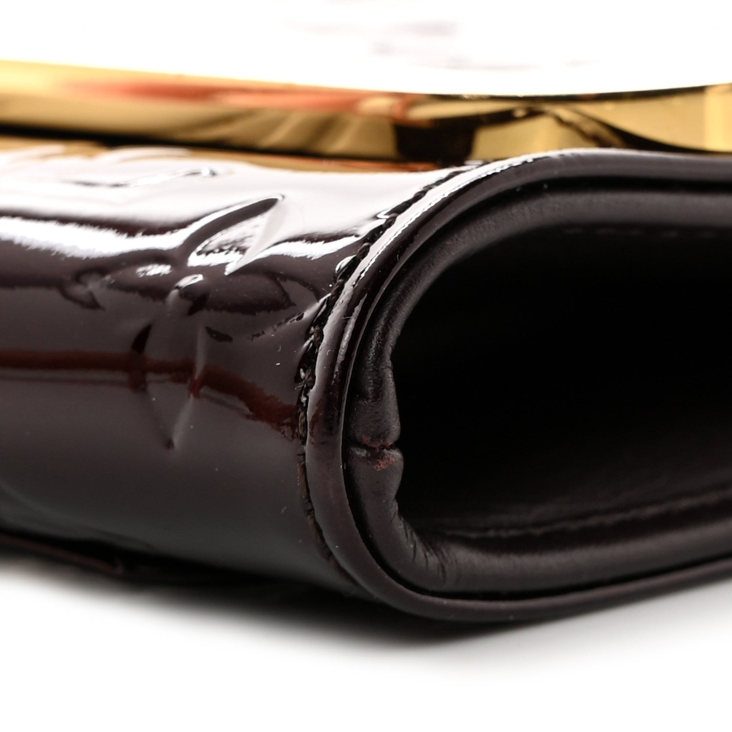 Louis Vuitton Vernis Rossmore MM Amarante 9 of 12