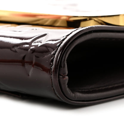 Louis Vuitton Vernis Rossmore MM Amarante 9 of 12
