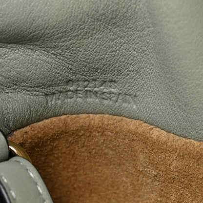 Loewe Calfskin Mini Flamenco Knot Clutch Ash Grey 7 of 9