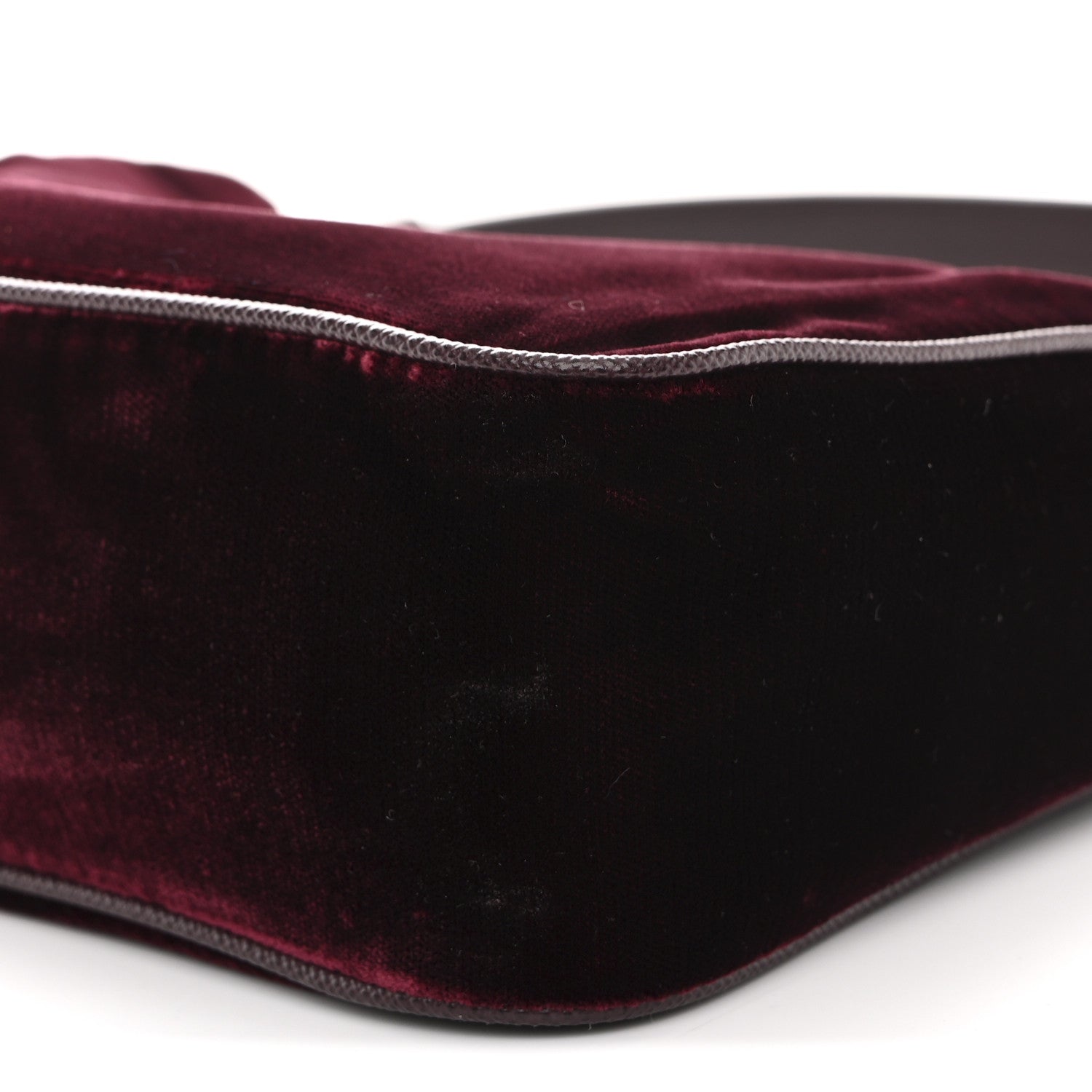 Prada Velvet Mini Re-Edition 2005 Shoulder Bag Red 10 of 11