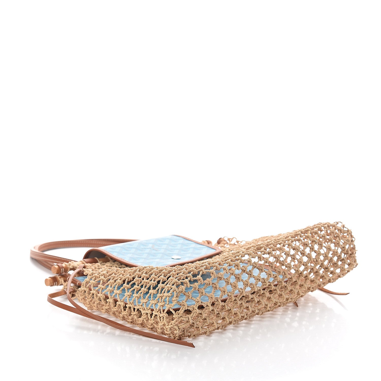 Goyard Goyardine Net Aligre Tote Blue 3 of 8