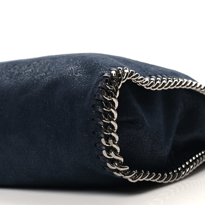 Stella McCartney Shaggy Deer Falabella Fold Over Tote Navy 9 of 9