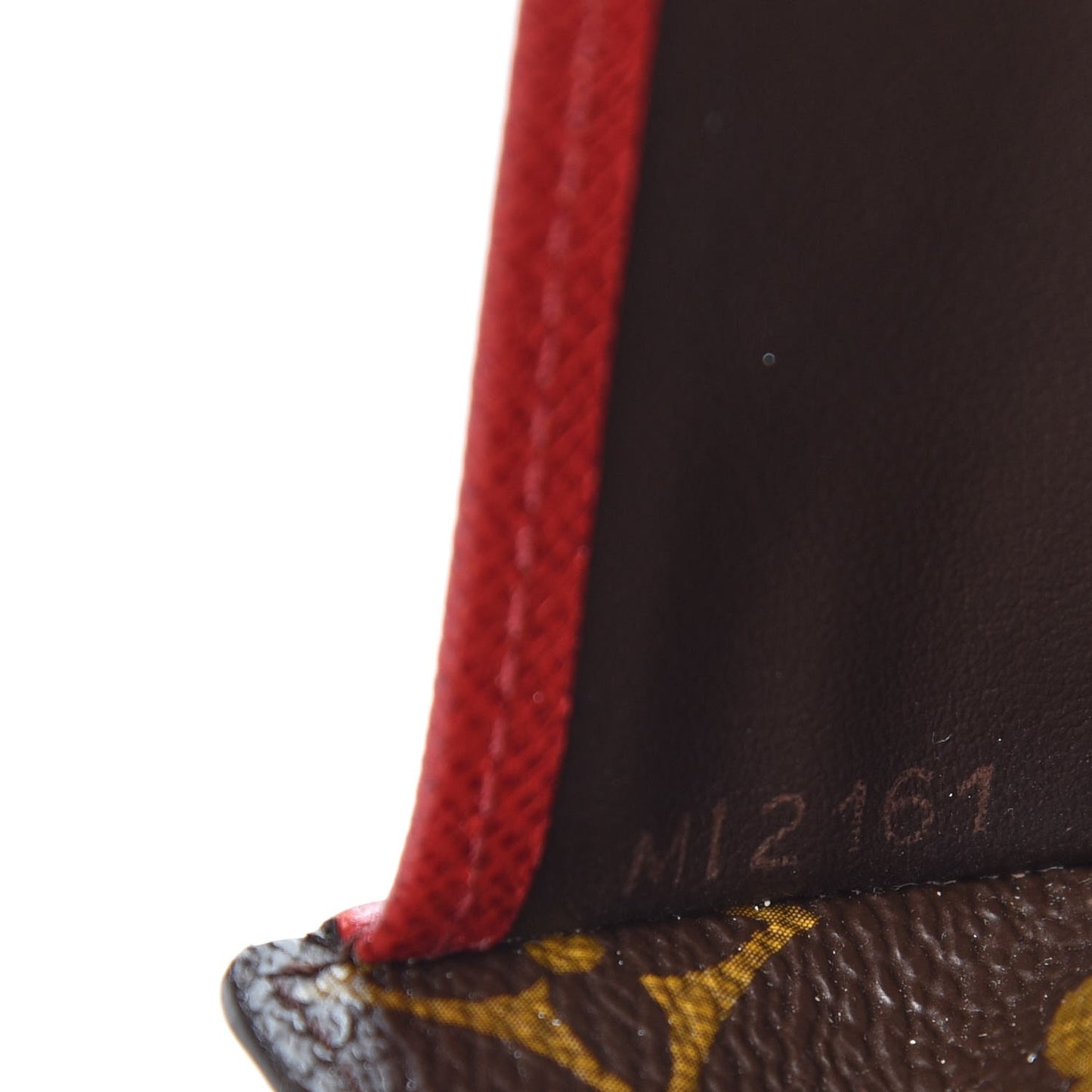 Monogram Compact Marie Wallet Rouge