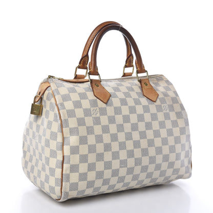 Louis Vuitton Damier Azur Speedy 30 2 of 13