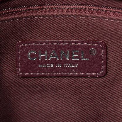 Chanel Crumpled Grained Calfskin Jumbo CC Crave Flap Black 6 of 10