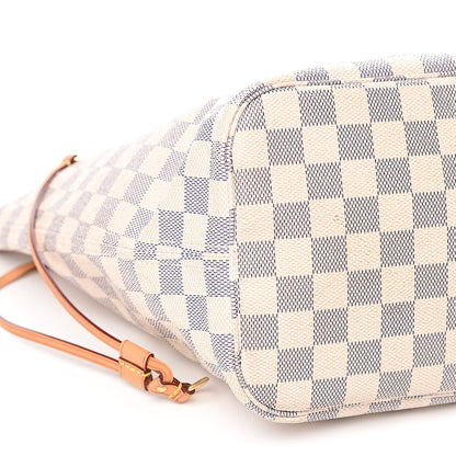 Louis Vuitton Damier Azur Neverfull MM 10 of 12