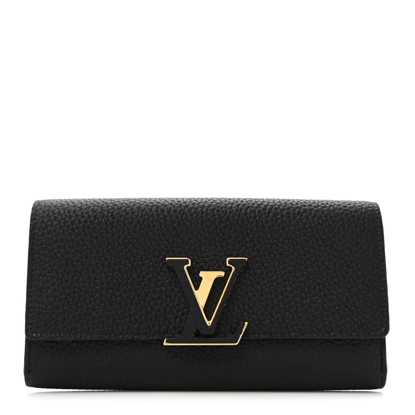 Taurillon Capucines Wallet Black