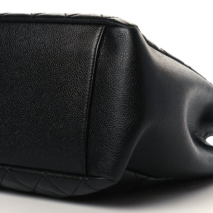 Chanel Caviar Quilted Grand Shopping Tote GST Black 10 of 11