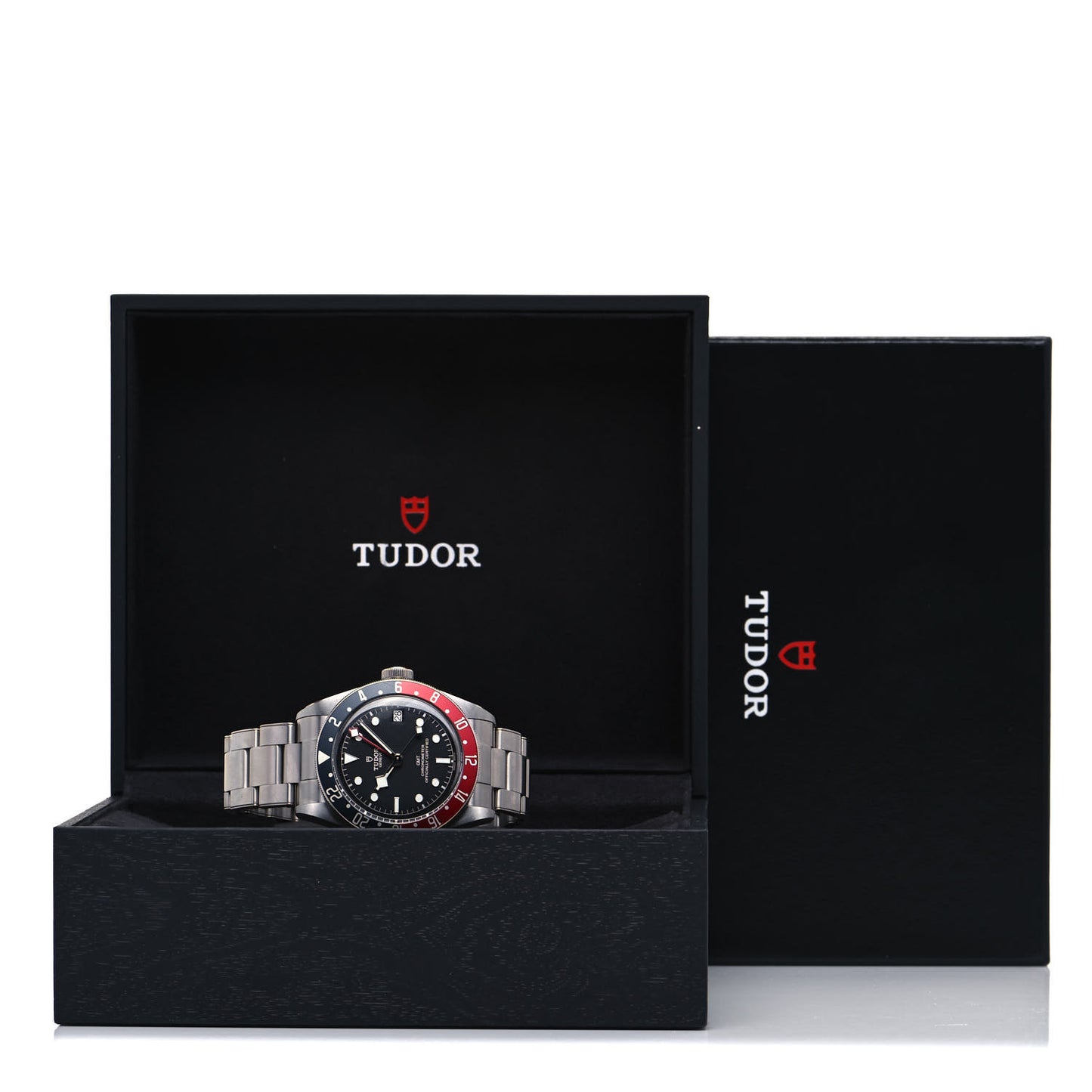 Stainless Steel 41mm Black Bay GMT Automatic Watch Black 79830RB
