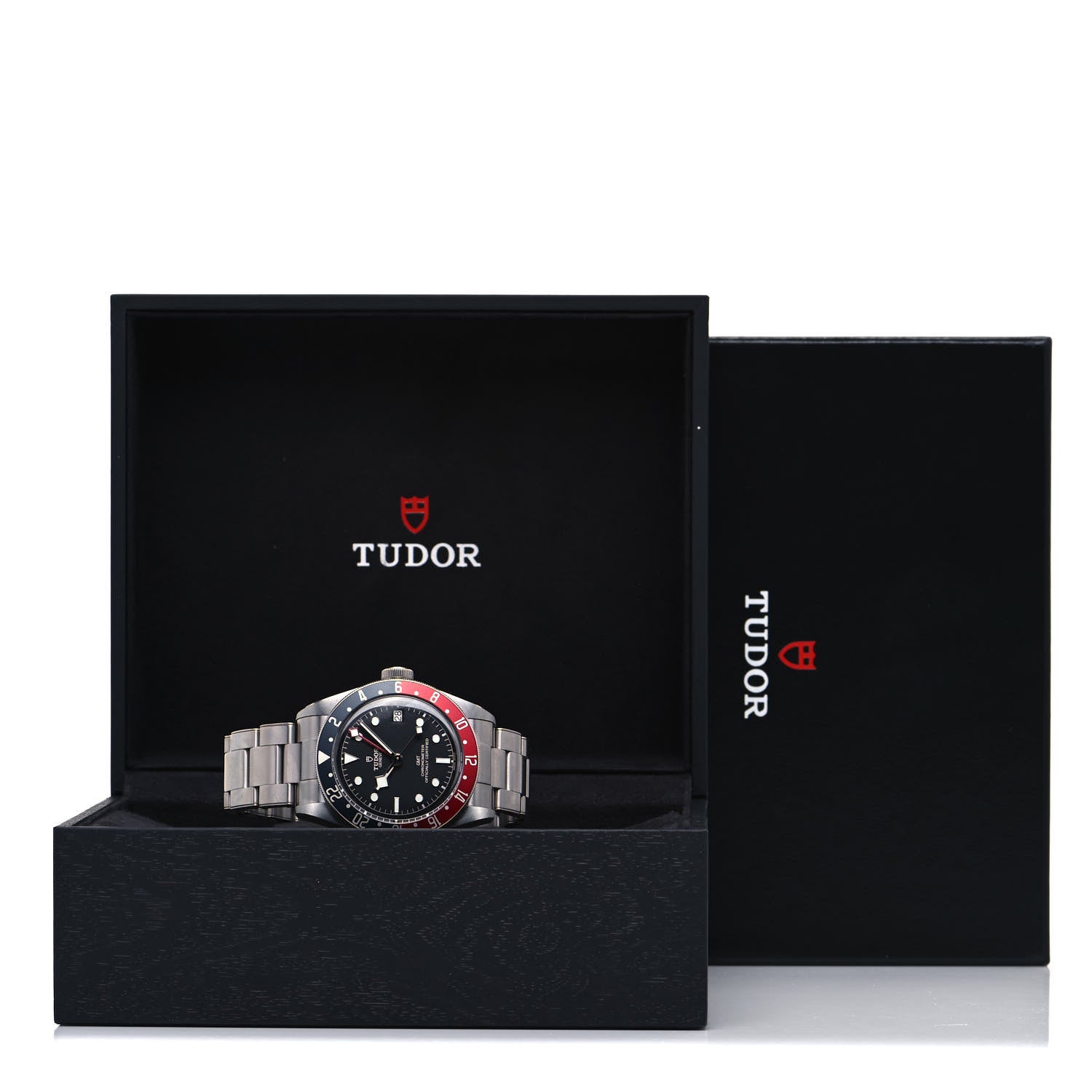 TUDOR Stainless Steel 41mm Black Bay GMT Automatic Watch Black 79830RB 5 of 5